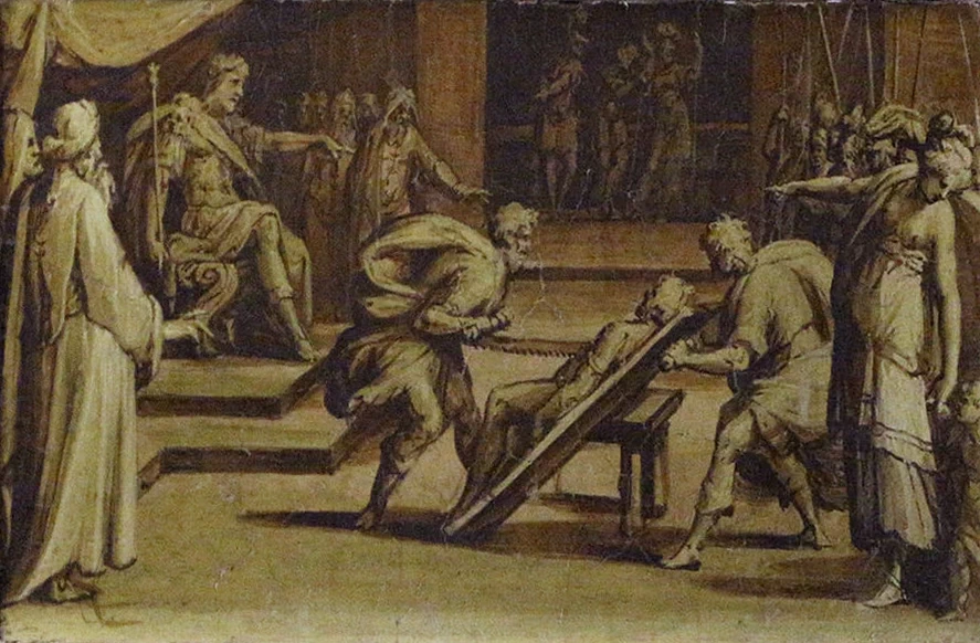 Da scene della vita di Giovanni Battista - Trinità dei Monti, Roma 1
